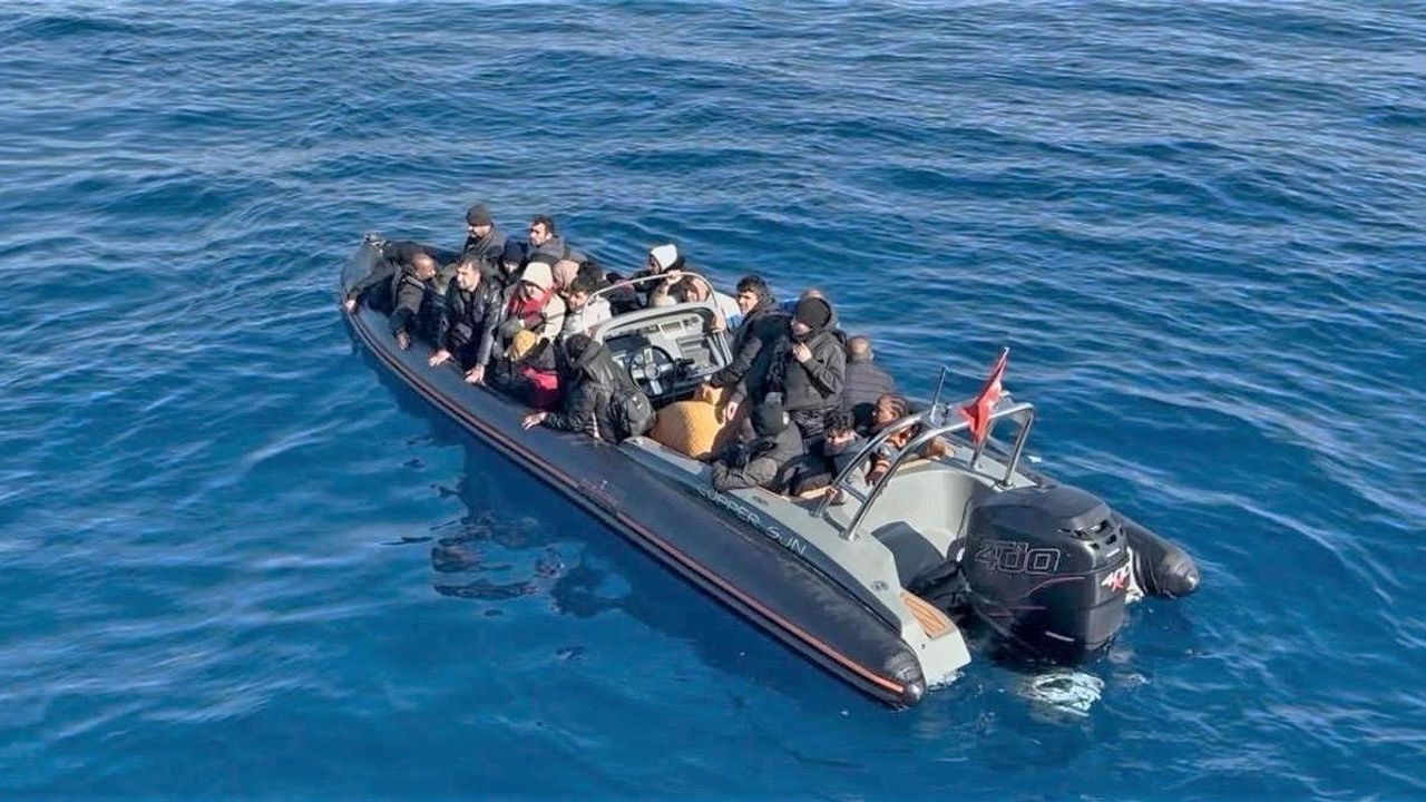 Urla Açıklarında Düzensiz Göçmen Operasyonu