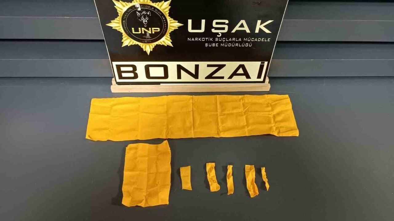 Uşak’ta uyuşturucu operasyonunda 5 kişi tutuklandı