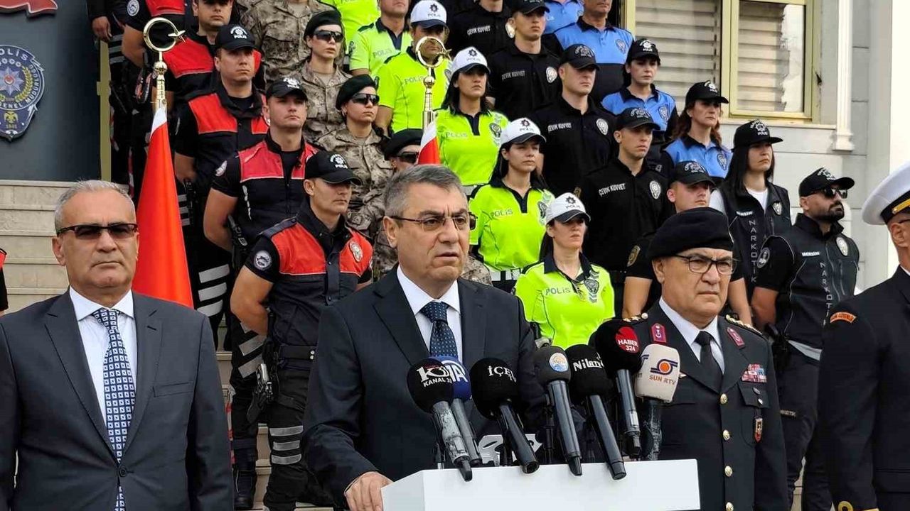 Vali Toros: Mersin'de Uyuşturucuya Karşı Kesintisiz ve Organize Mücadele