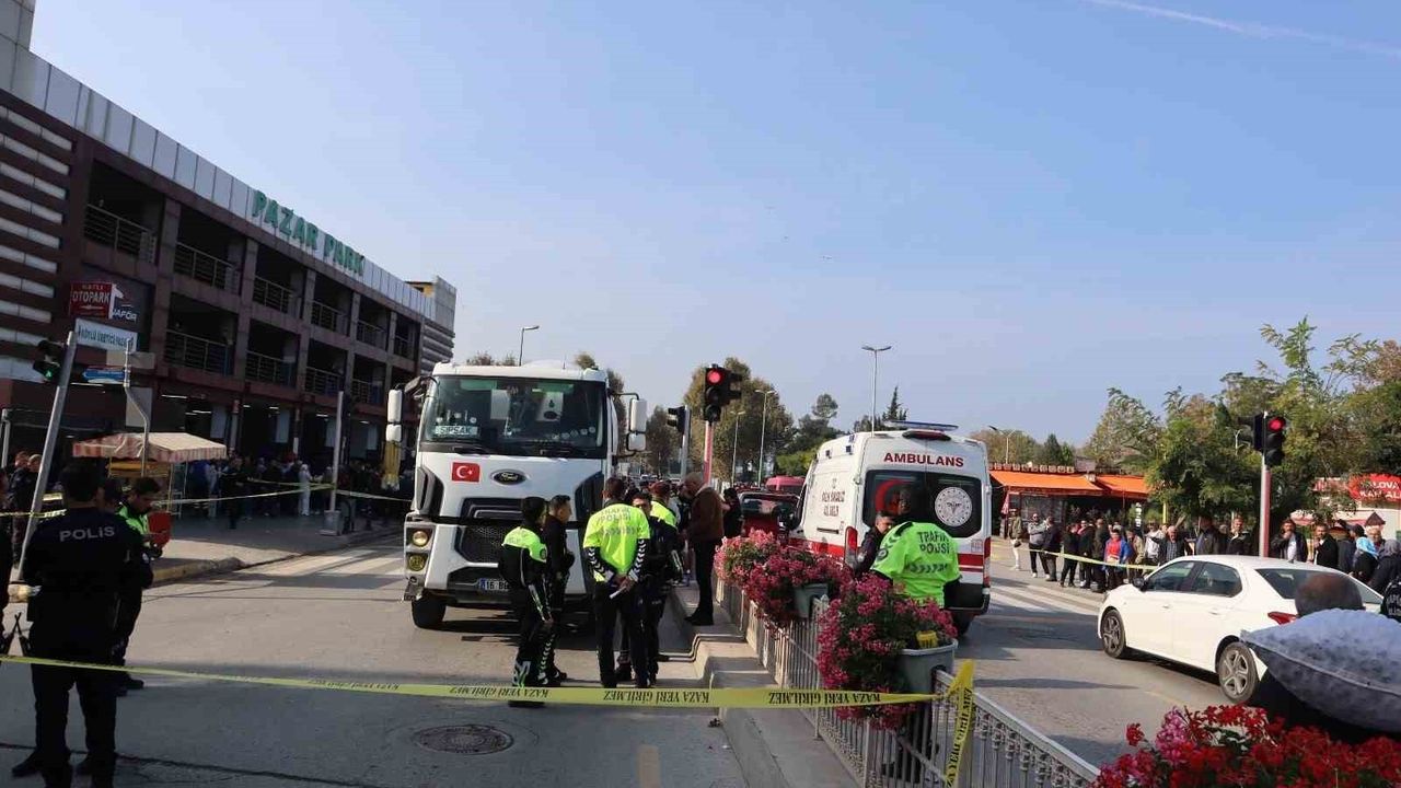 Yalova'da beton mikserinin altında kalan 86 yaşındaki kadın hayatını kaybetti