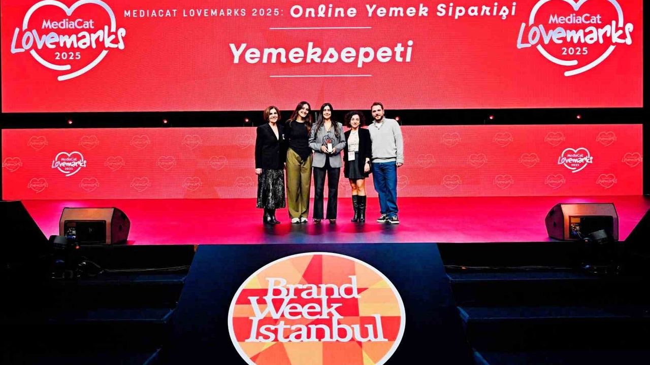 Yemeksepeti 'Türkiye’nin Lovemark’ları 2025' araştırmasında Online Yemek Sipariş Markası kategorisinin birincisi oldu