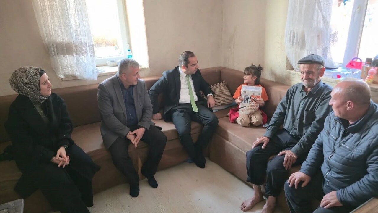 Yenipazar Kaymakamı Mehmet Salih Uçar Belkese Köyü'nü Ziyaret Etti