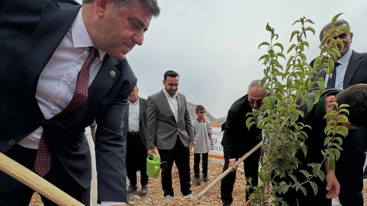 Yeşil Bir Gelecek İçin Sincik'te Fidan Dikimi