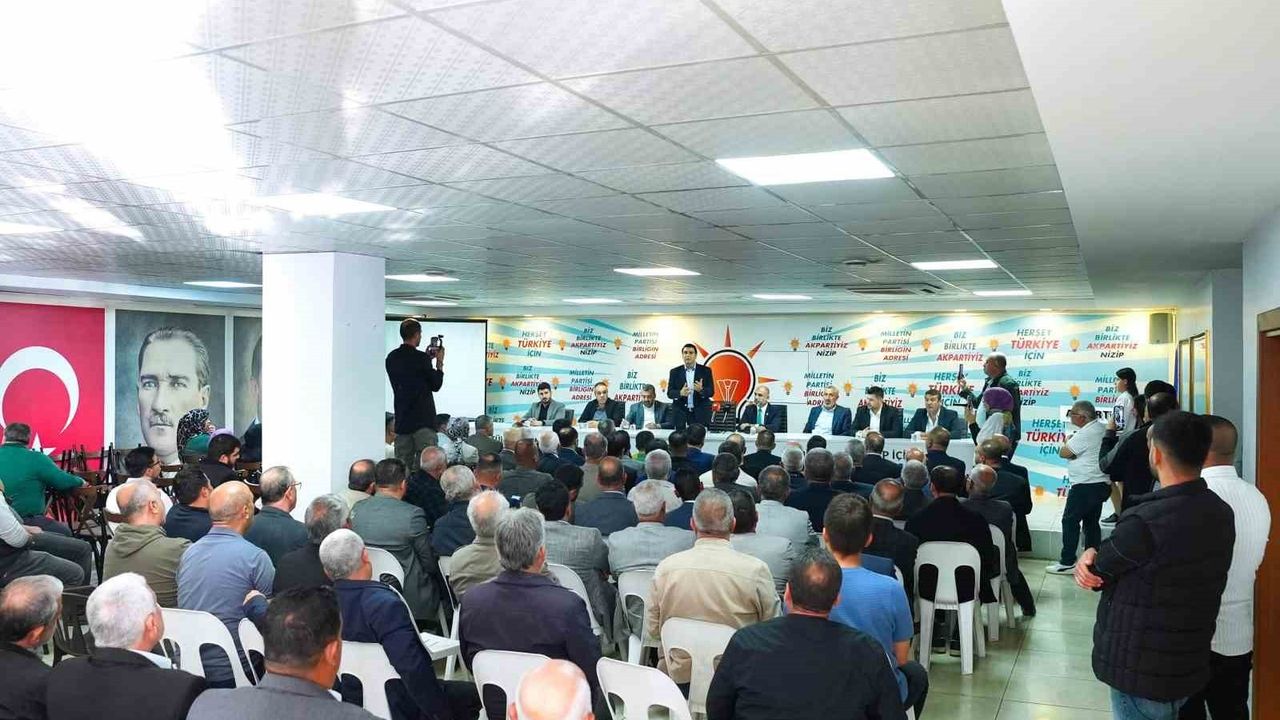 Yılmaz'ın Nizip ziyareti: Hemşehrilerle buluşma ve iş birlikleri