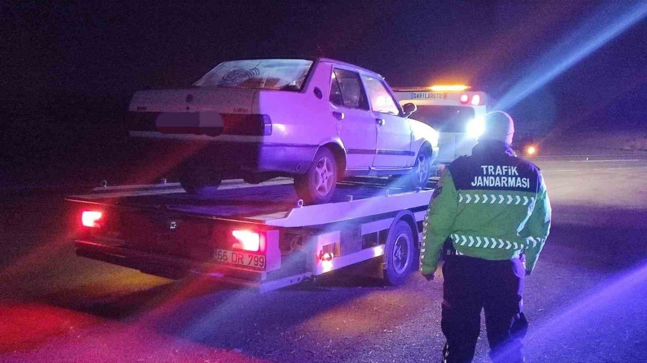 Yozgat'ta Alkollü Sürücüye Rekor Ceza