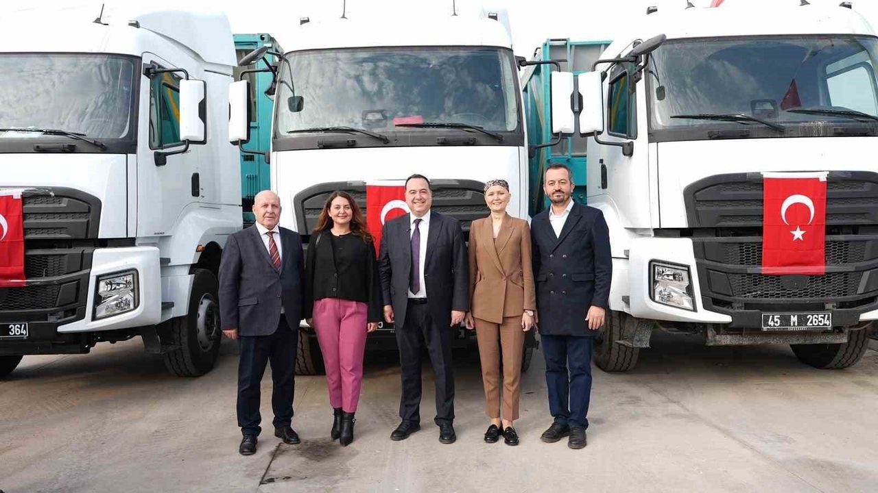 Yunusemre Katı Atık Transfer İstasyonu hizmete girdi — Aylık 45 bin km tasarruf hedefi