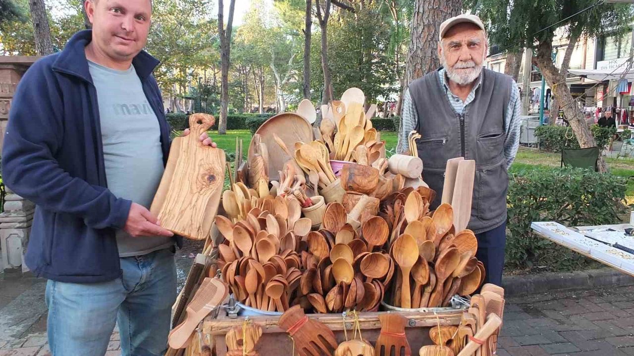 Zeytin Odunlarıyla Mutfak Gereçleri Üretimi