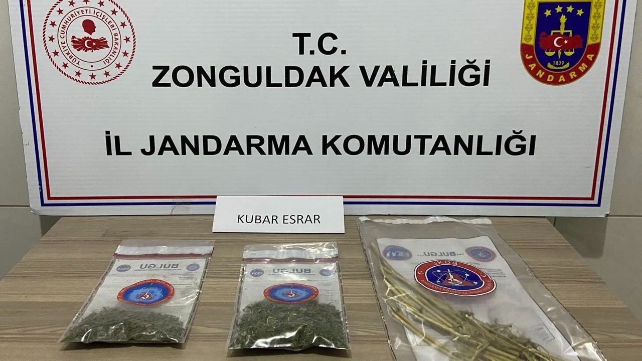 Zonguldak'ta 3 ayrı narkotik operasyon: 3 şüpheli gözaltında