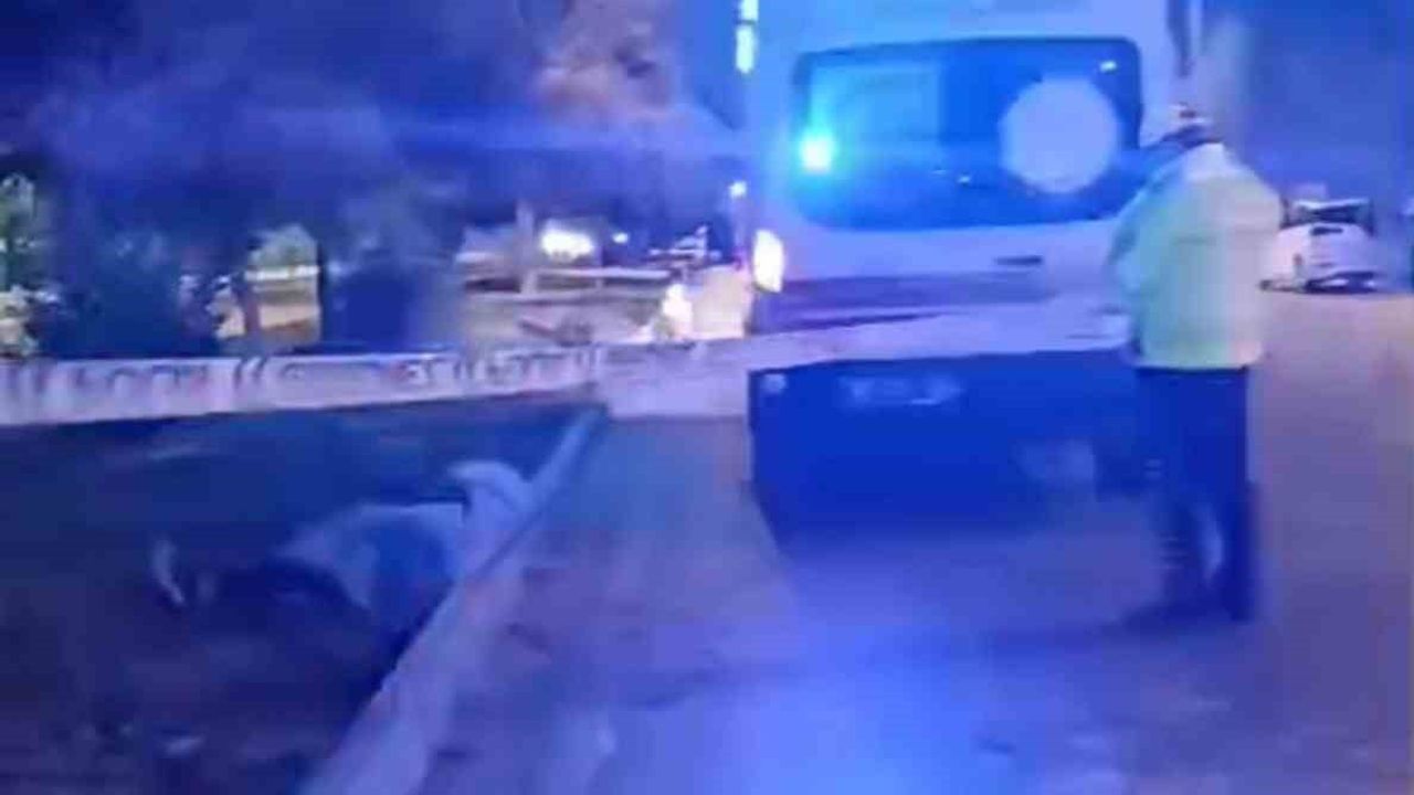 Adana'da motosiklet sürücüsü refüje çarpıp yaşamını yitirdi