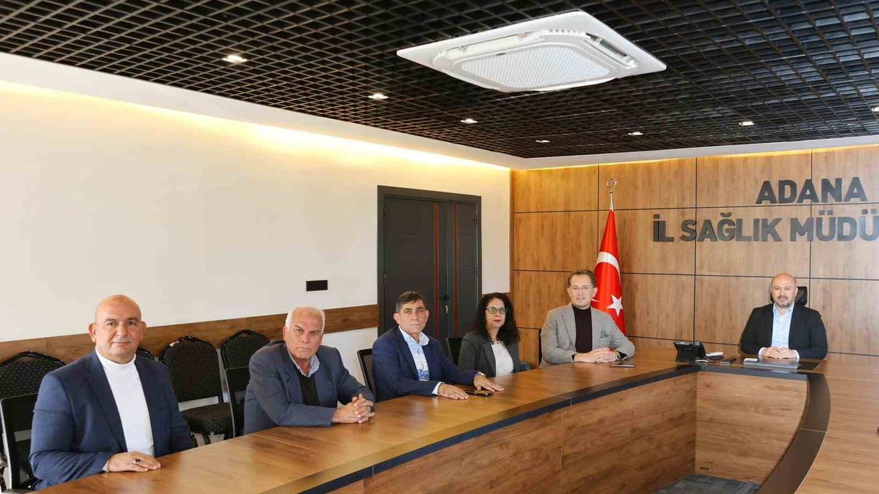 Adana İl Sağlık Müdürü Halil Nacar muhtarlarla istişare toplantısı yaptı