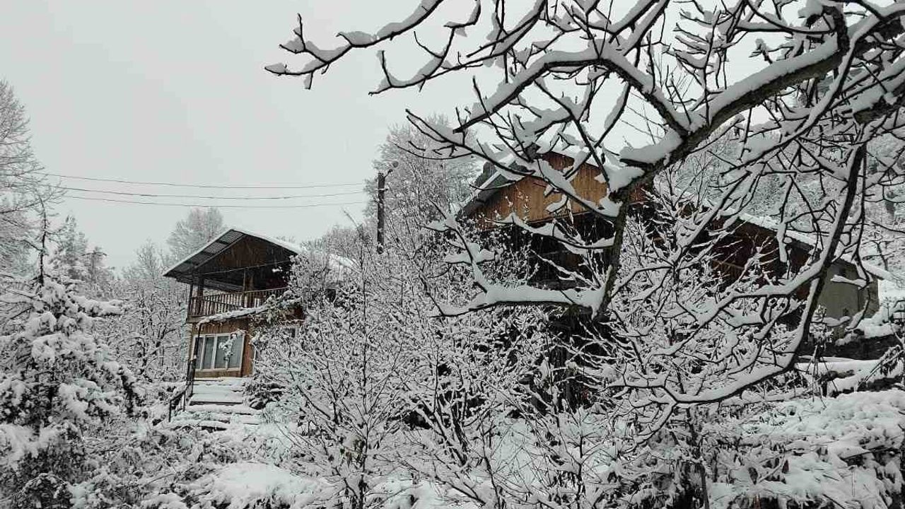 Adana'nın yüksek kesimlerinde kar sevinci: ilçeler beyaza büründü