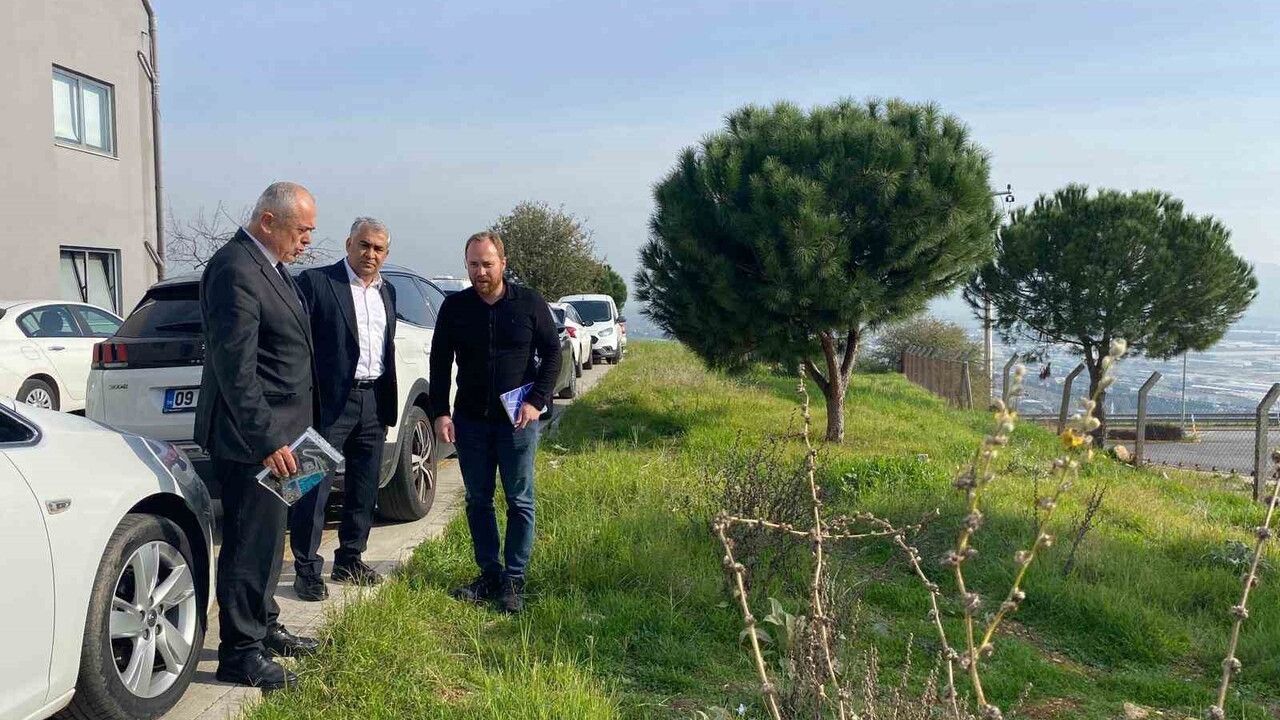 ADÜ’de yeni otopark çalışmaları: Rektör Kent sahada inceledi