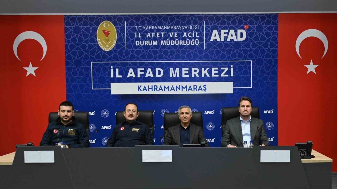 AFAD Başkanlığında Koordinasyon Toplantısı: Şehirdeki İyileştirme ve Proje Planları Görüşüldü