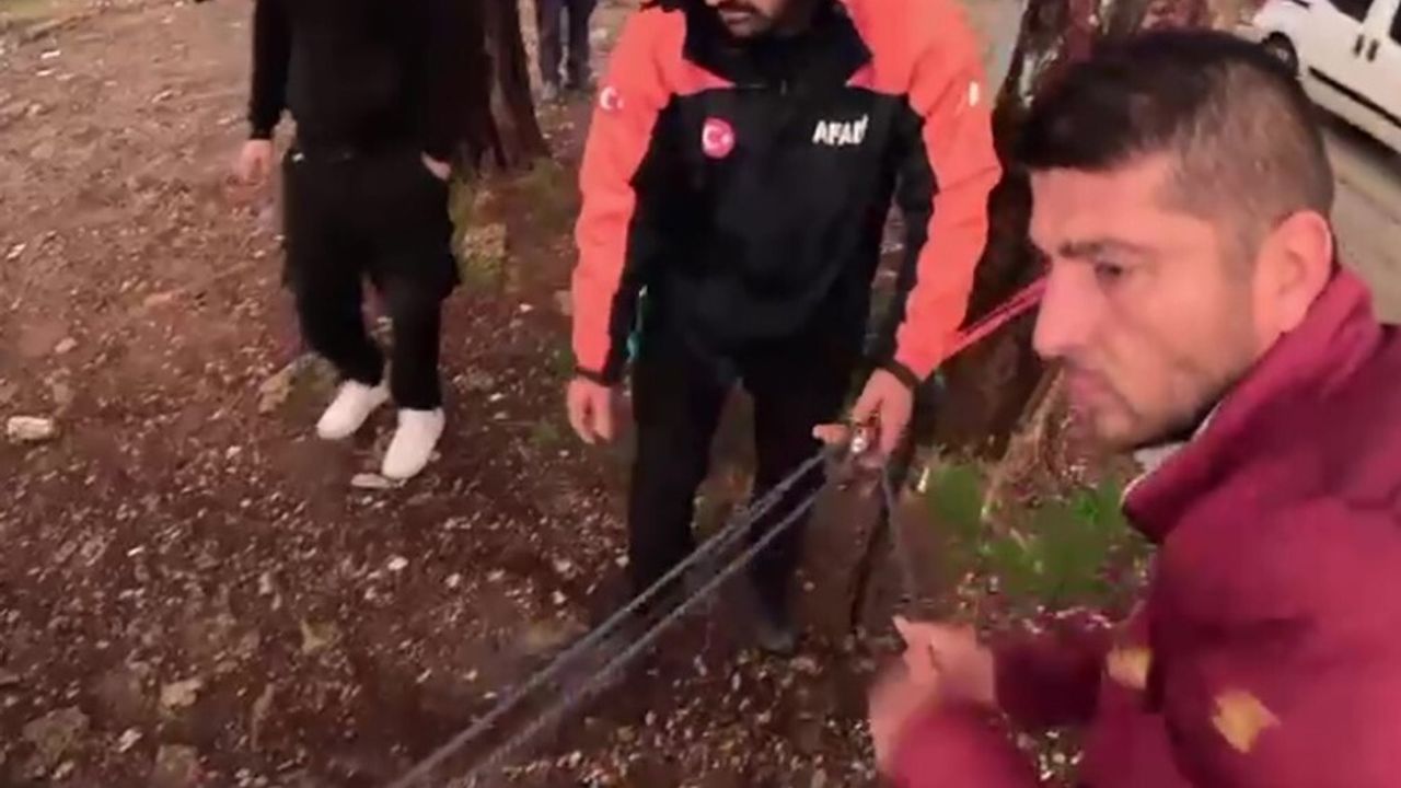 AFAD ve itfaiye ekipleri Antalya'da uçuruma yuvarlanan sürücüyü kurtardı