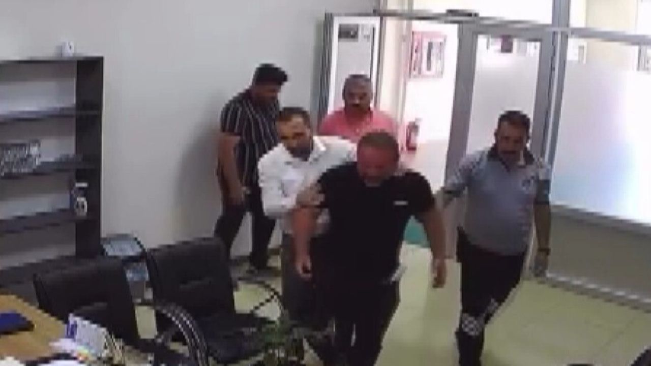 Afşin'de kendini ateşe veren kişinin belediye güvenlik kamerası görüntüleri ortaya çıktı