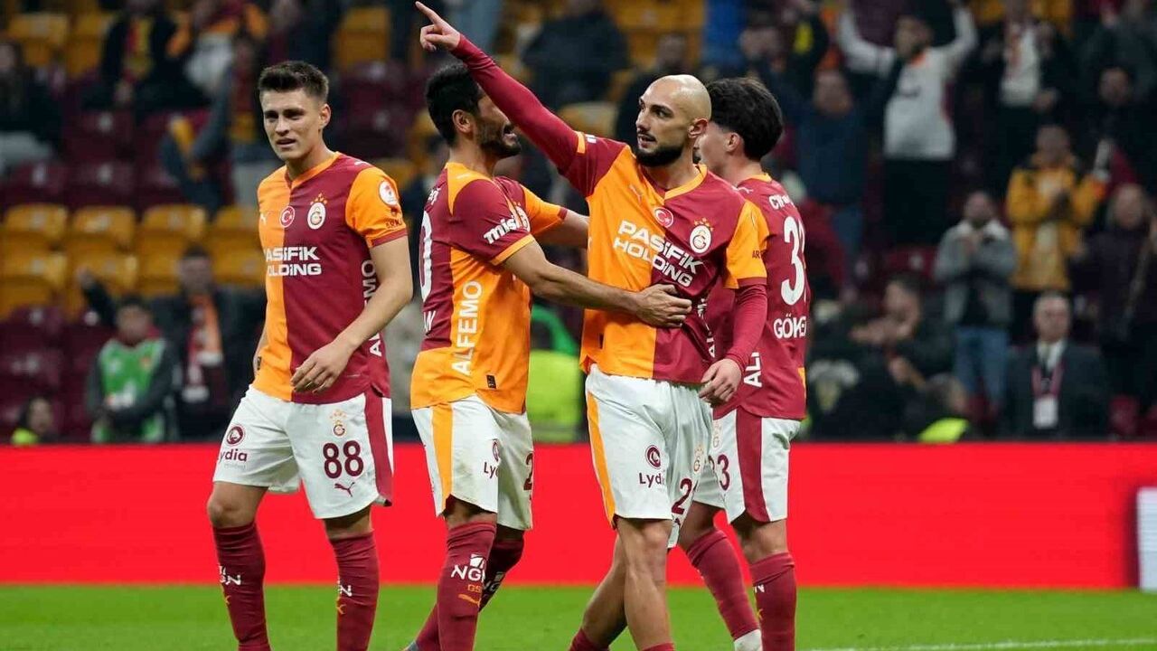 Ahmed Kutucu, bu sezon ilk golünü Galatasaray formasıyla attı