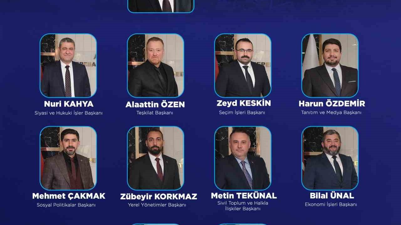 AK Parti Tepebaşı Yürütme Kurulu Listesi Açıklandı