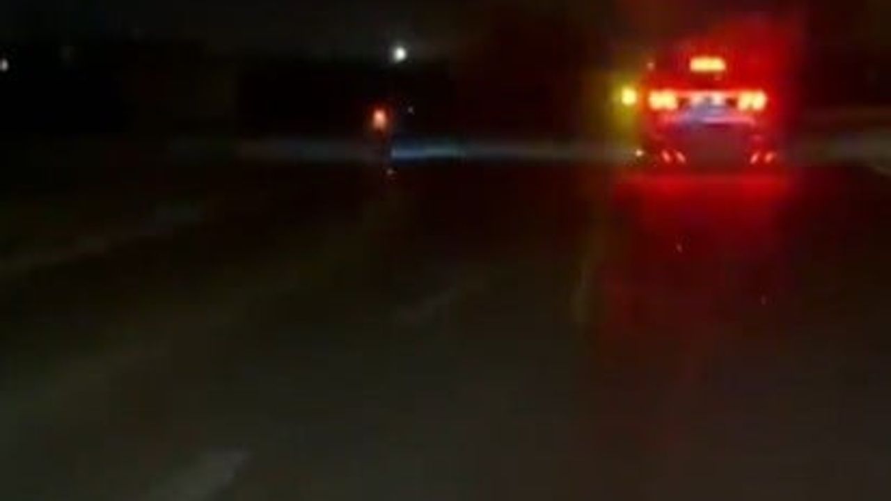 Akçakale'de jandarmadan kaçan motosiklet kaza yaptı