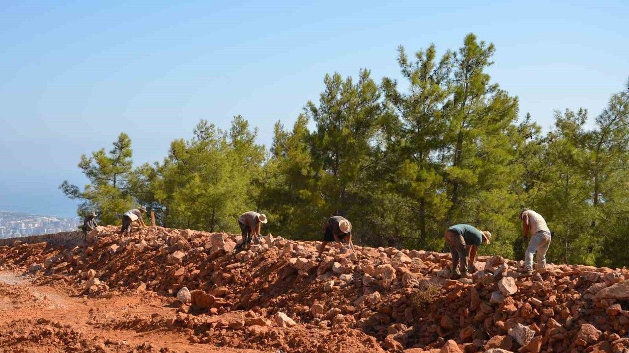 Alanya Cikcilli Mezarlığı kapasitesi 50 dönüme çıkarılıyor