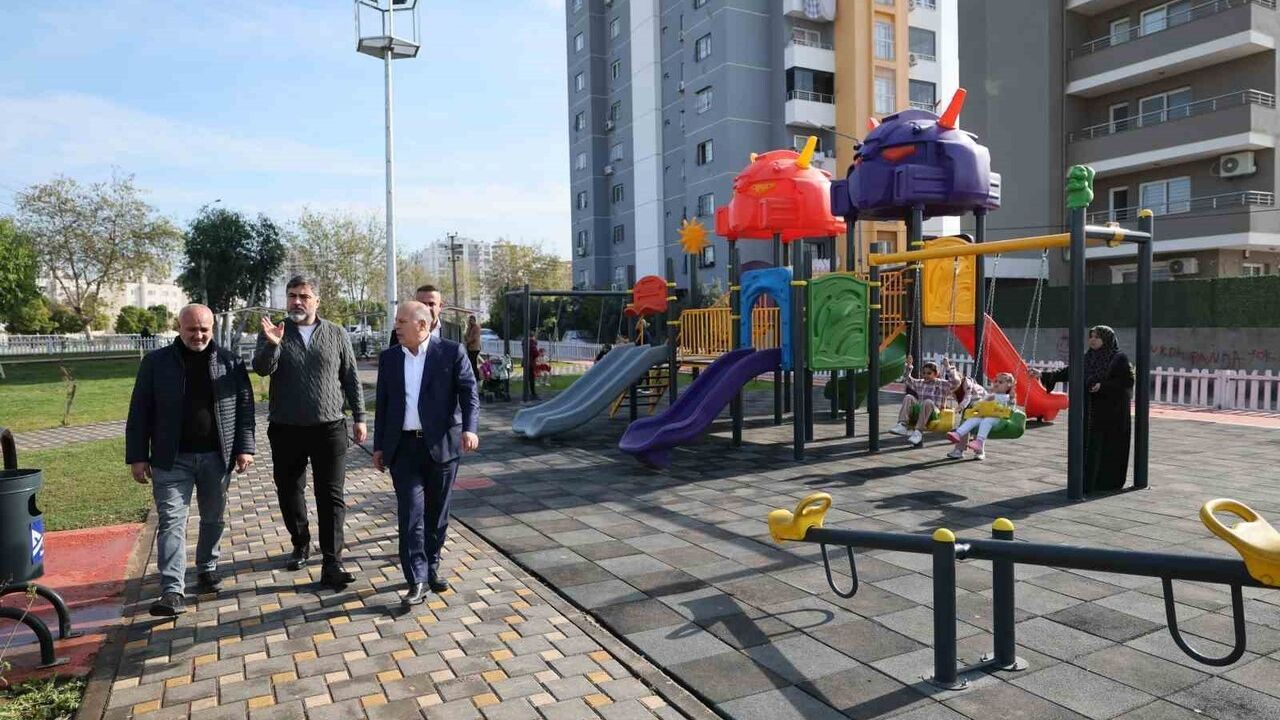 Ali Demirçalı: 2 bin 500 metrekarelik Özgür Mahalle Parkı hizmette