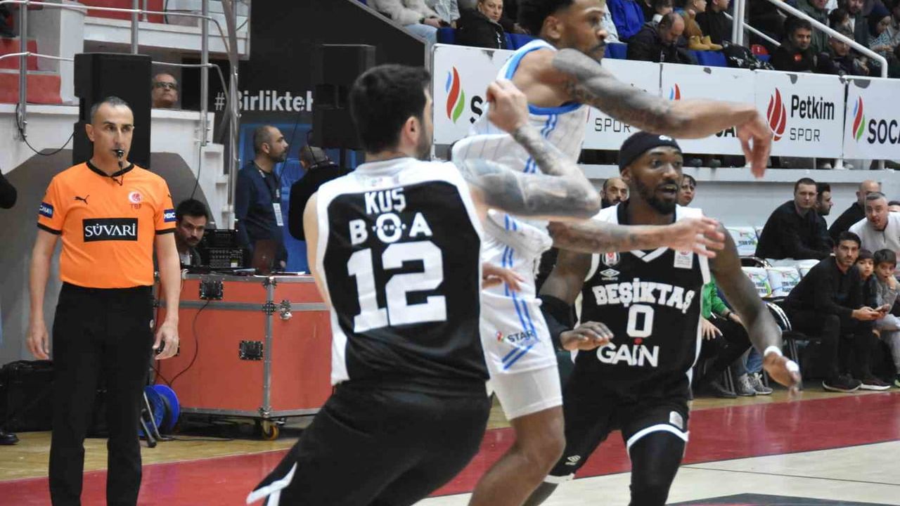 Aliağa Petkimspor 72 - Beşiktaş 75 | Basketbol Süper Ligi 13. Hafta