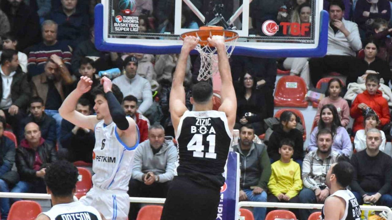 Aliağa Petkimspor 75-72 Beşiktaş: Evinde 4. Kez Yenildi