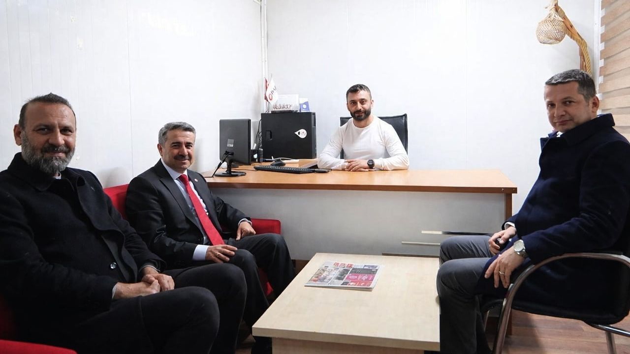 Alkayış'tan İHA Adıyaman Bürosu'na Ziyaret