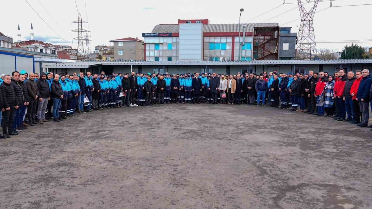 Alper Yeğin’den personele yeni yıl buluşması: Sancaktepe yatırımları sürdürecek