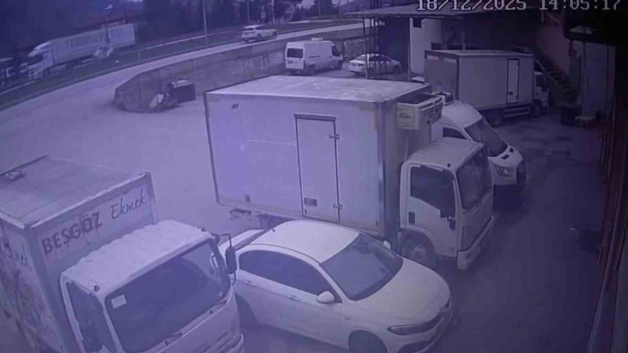 Amasya'da duruşmaya giderken hayatını kaybeden genç avukatın kaza görüntüleri