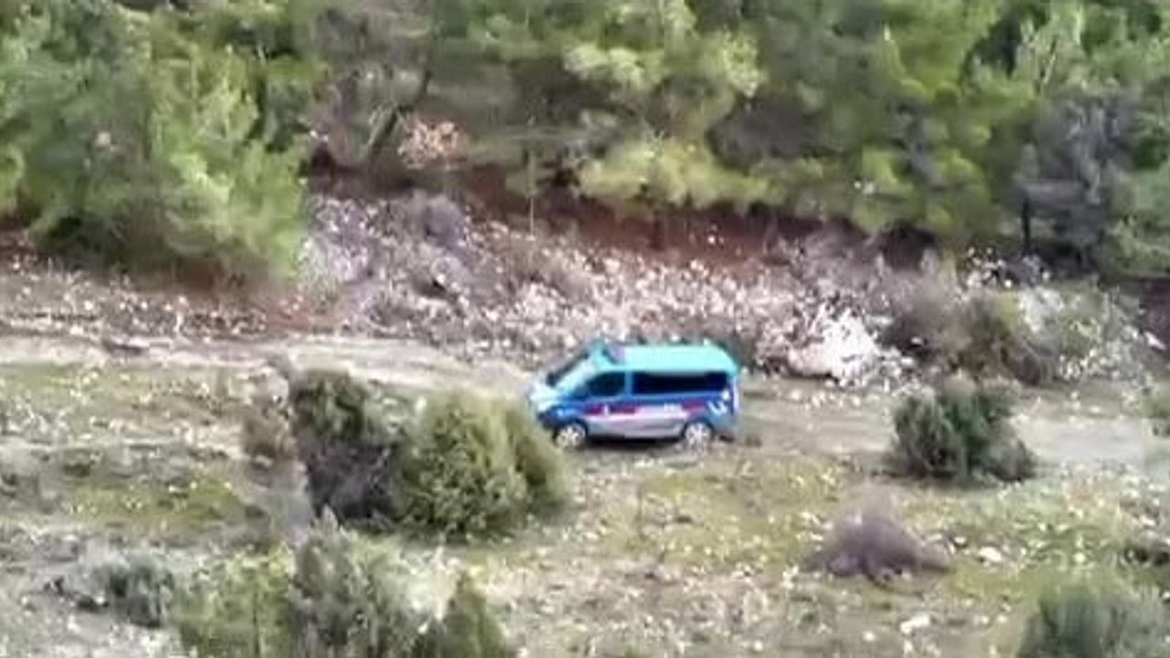 Amasya'da kaybolan inek dronla bulundu: AFAD ve jandarma müdahalesi