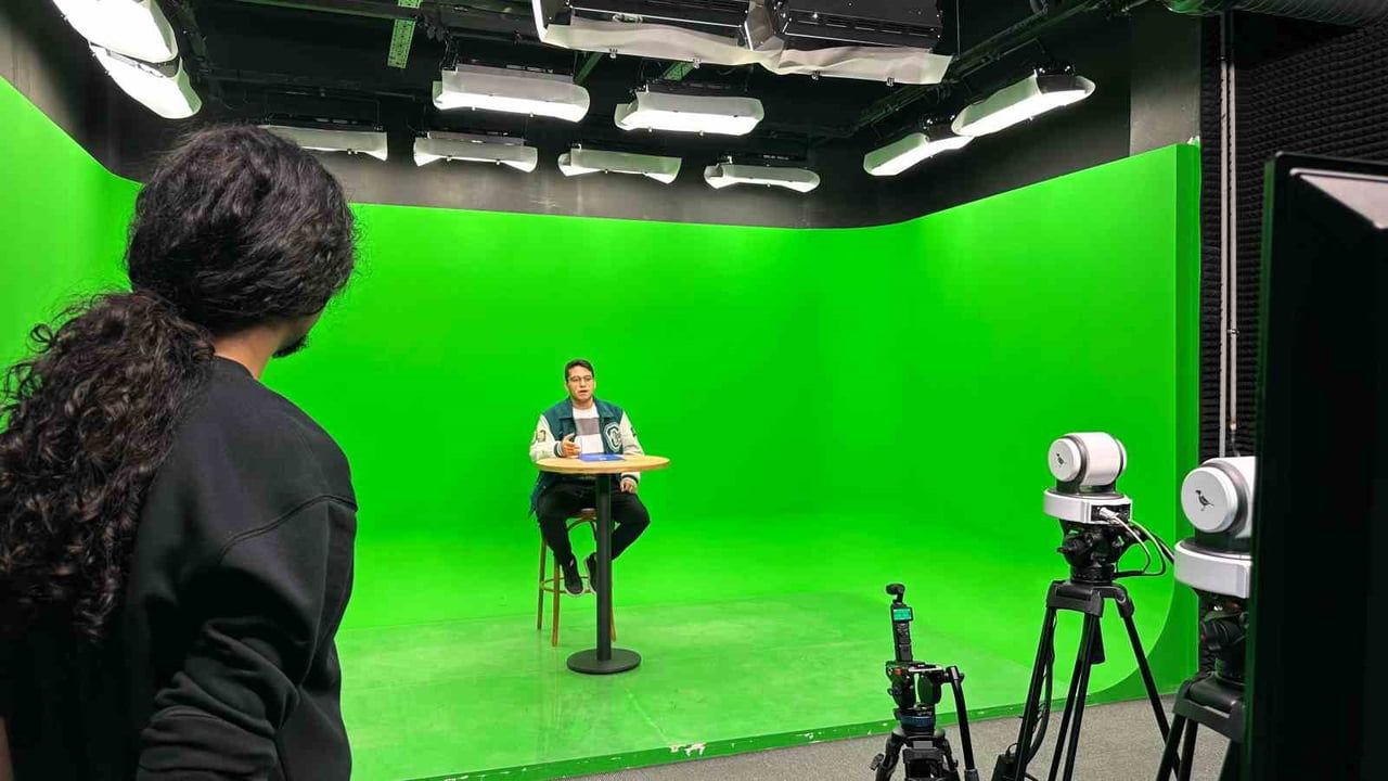 Animasyon Öğrencileri SUBÜ Stüdyolarında Green Screen Uygulamalarını İnceledi