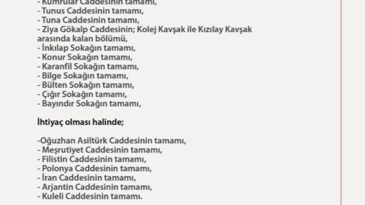 Ankara'da yılbaşı önlemleri: 641 noktada 19 bin 242 emniyet personeli görevde