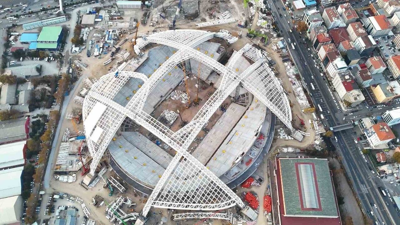 Ankara'nın Yeni 19 Mayıs Stadyumu dünya sıralamasına girmeye hazırlanıyor