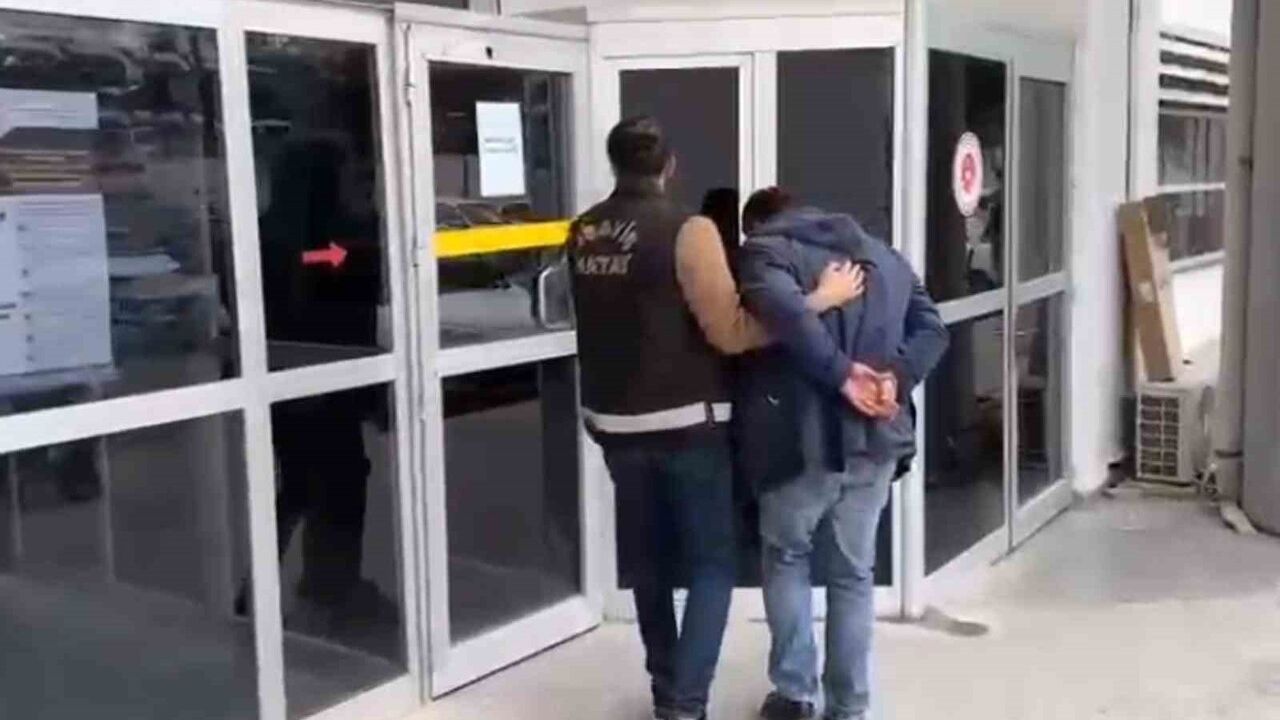 Antakya’da 8 yıl 10 ay 20 gün hapis cezası bulunan şüpheli yakalandı