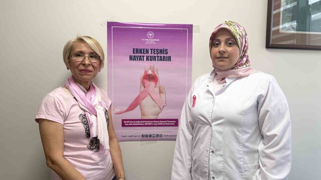 Asansördeki pano KETEM’e yönlendirdi: 55 yaşındaki Peruzat Uzun 2’nci evrede tedavi edildi