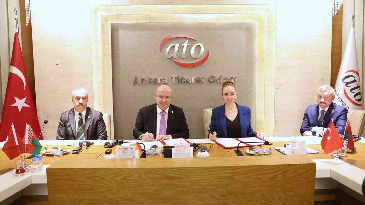 ATO ile Belarus Ticaret Odası arasında iş birliği protokolü imzalandı