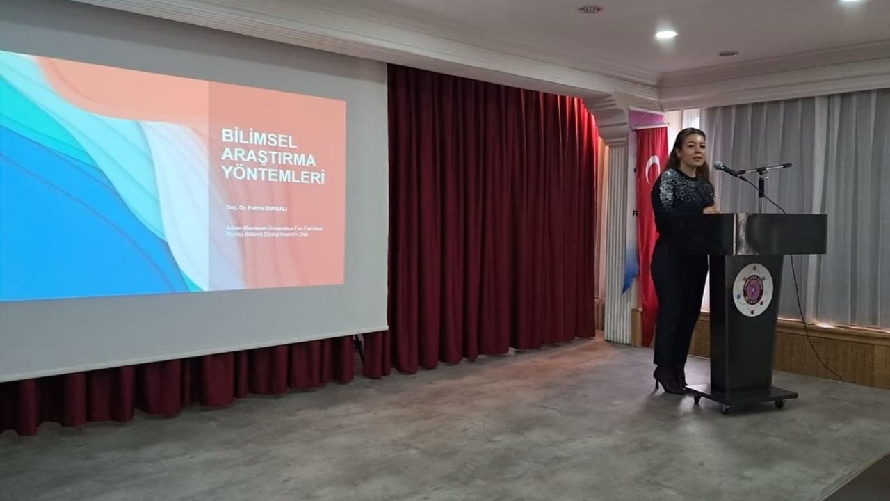 Aydın'da "Bilimsel Araştırma Yöntemleri" Eğitimi Verildi