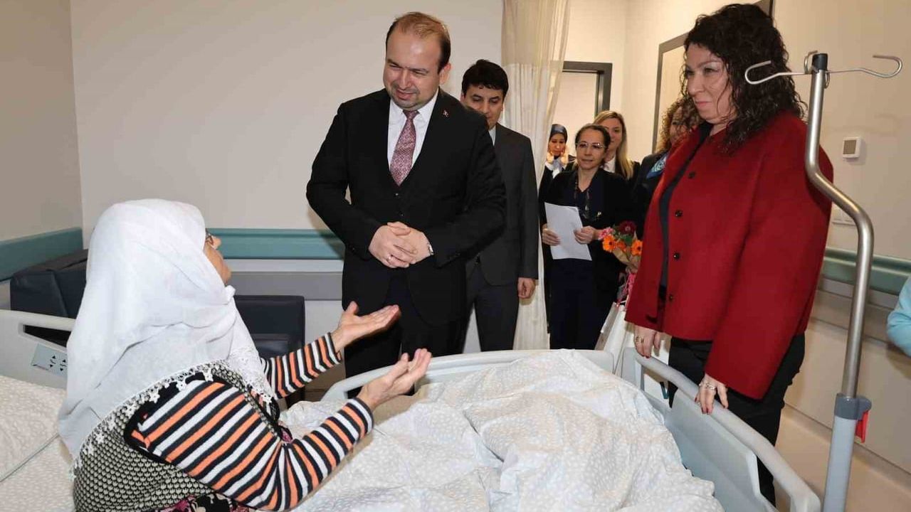 Aydın Şehir Hastanesi'nde ilk yatan hastalar Fizik Tedavi bölümünden