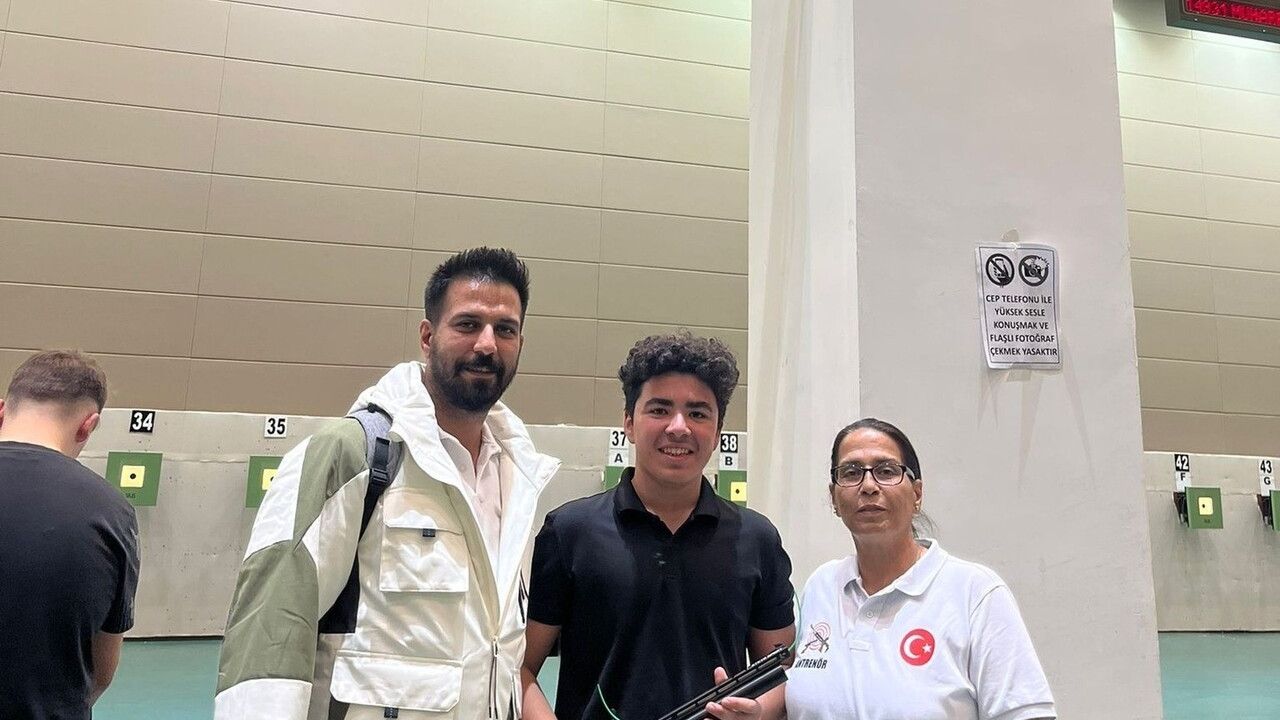 Aydınlı atıcı Ahmet Oğuz Sayar U16 Türkiye şampiyonu oldu