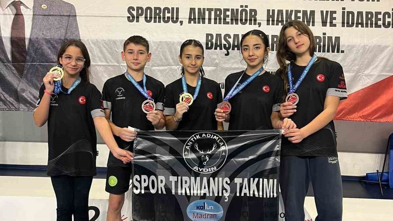 Aydınlı sporculardan Türkiye Kupası’nda öne çıkan başarılar