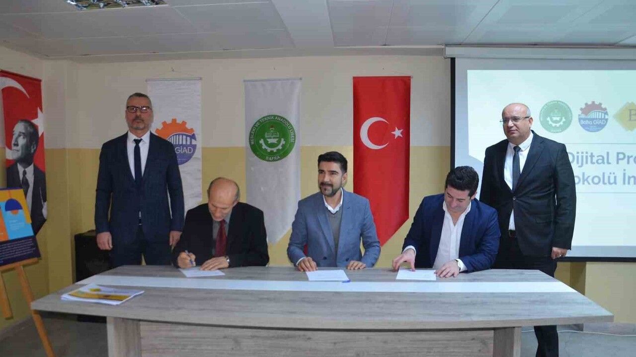 Bafra MTAL ve Bafra GİAD iş birliğiyle 'Bafra Dijital' projesiyle yerel dijital dönüşüm hedefleniyor