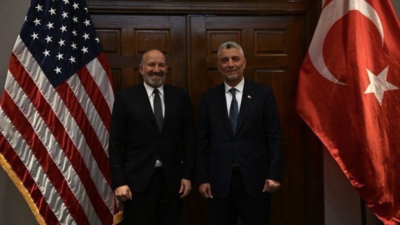 Bakan Bolat, ABD Ticaret Bakanı Howard Lutnick ile görüştü