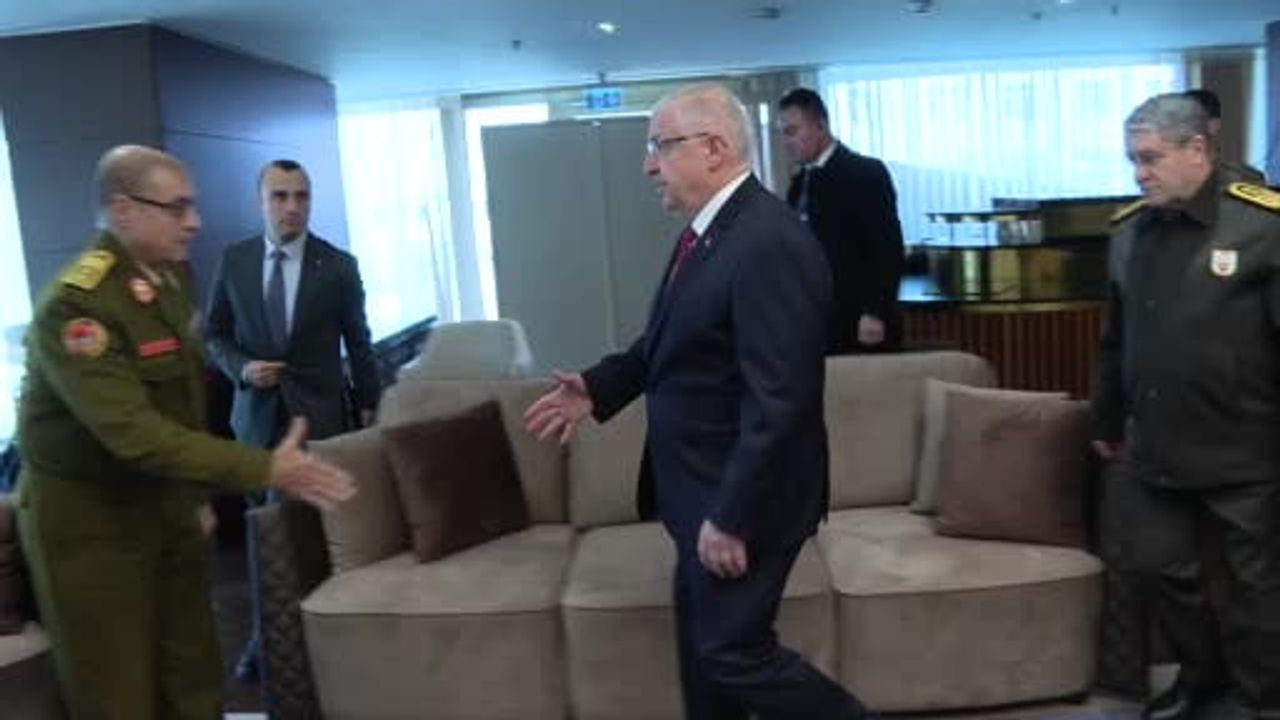 Bakan Güler'den Libyalı Yetkililere ve Şehit Ailelerine Taziye Ziyareti