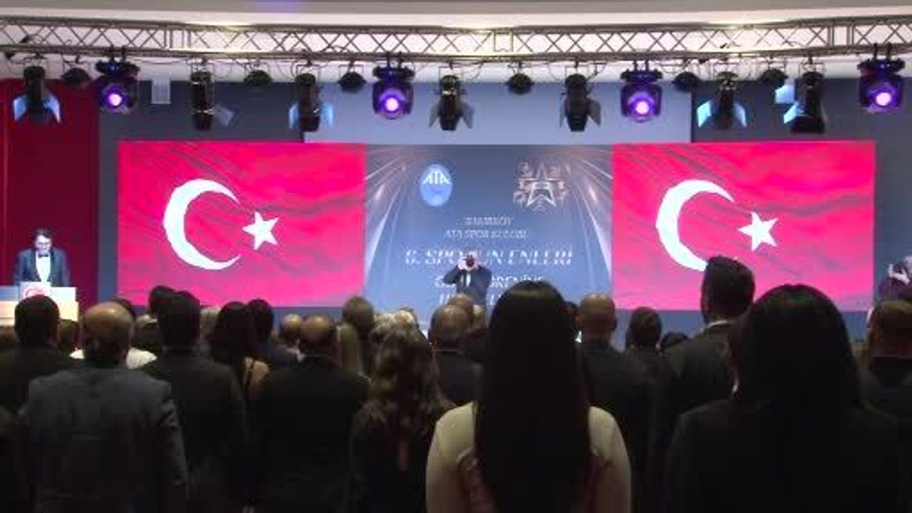 Bakırköy Ata Spor Kulübü ödül töreninde İhlas Medya'ya iki ödül