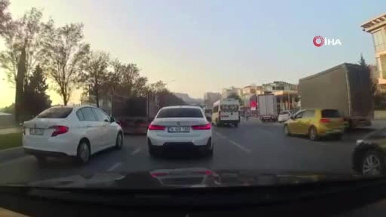 Bakırköy'de korna tartışması kavgaya dönüştü