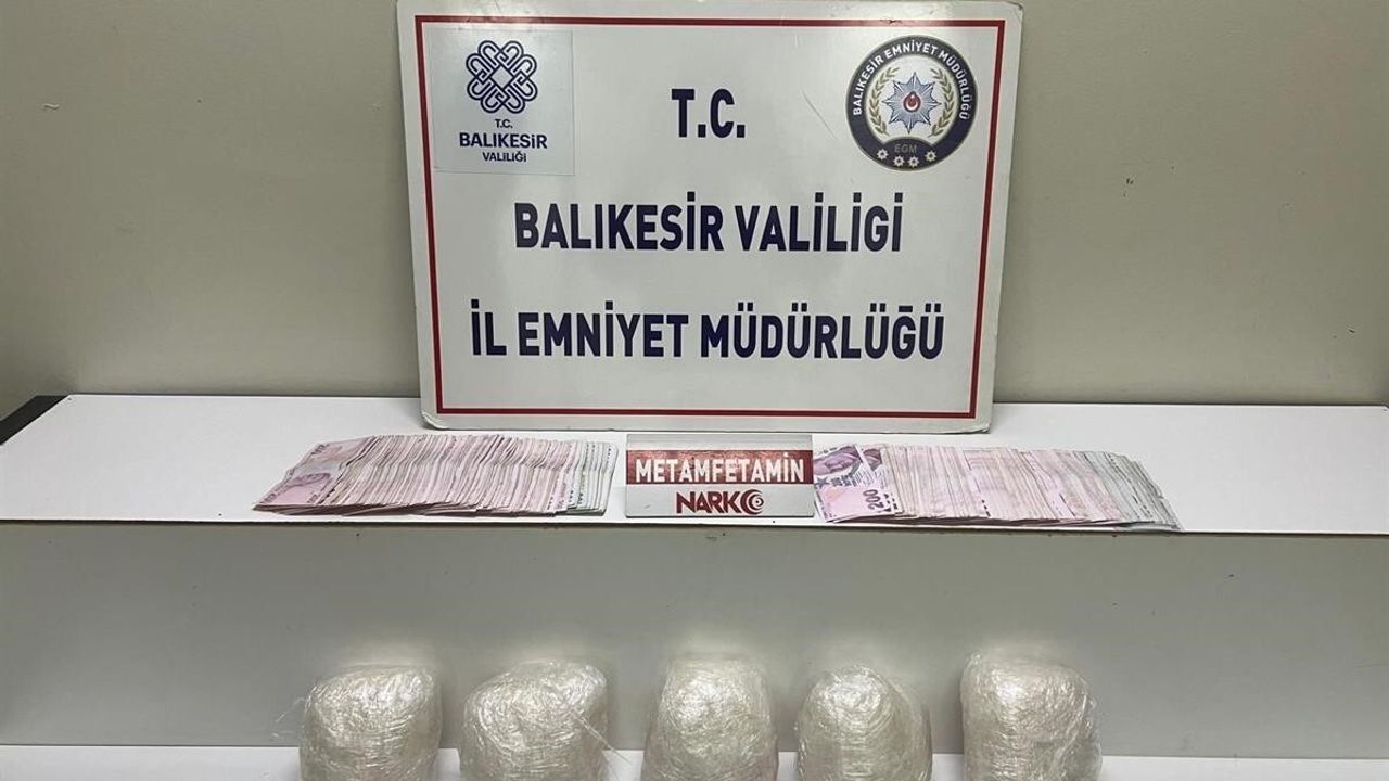 Balıkesir’de yılbaşı öncesi narkotik operasyonu