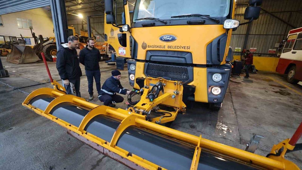 Başiskele'de karla mücadele hazırlıkları tamamlandı