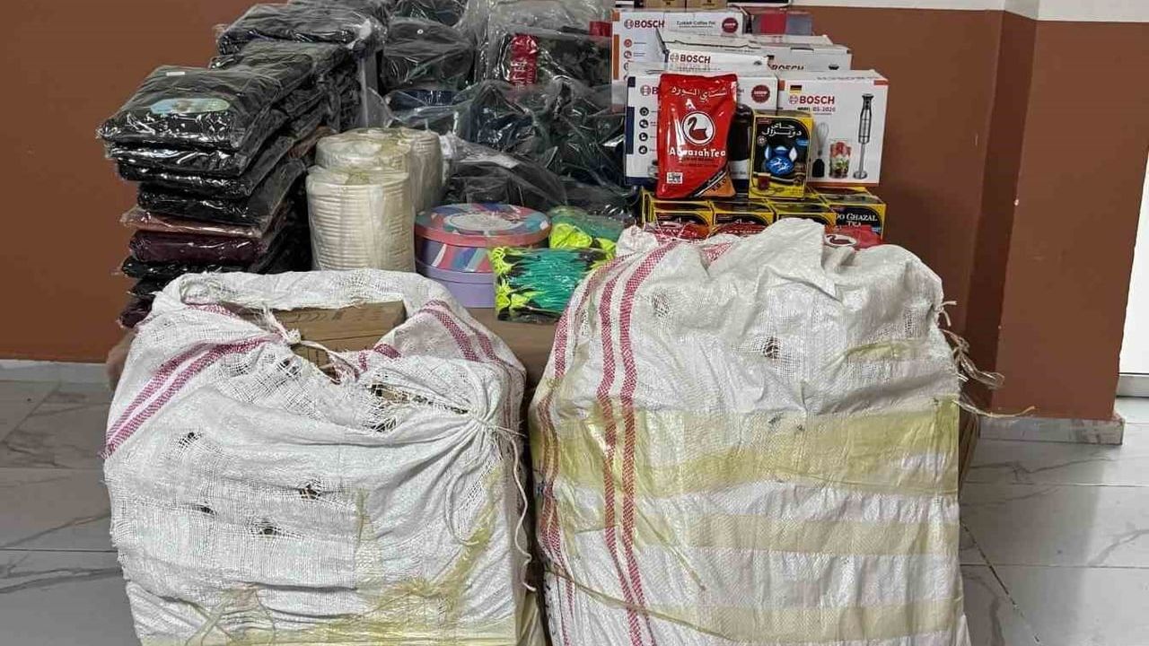 Başkale’de 350 adet gümrük kaçağı eşya ele geçirildi