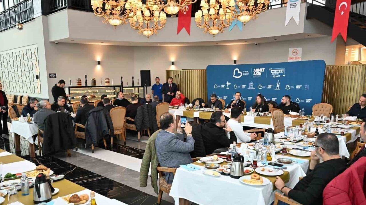 Başkan Akın: Balıkesir için meydan, arıtma ve kentsel dönüşüm önceliğimiz