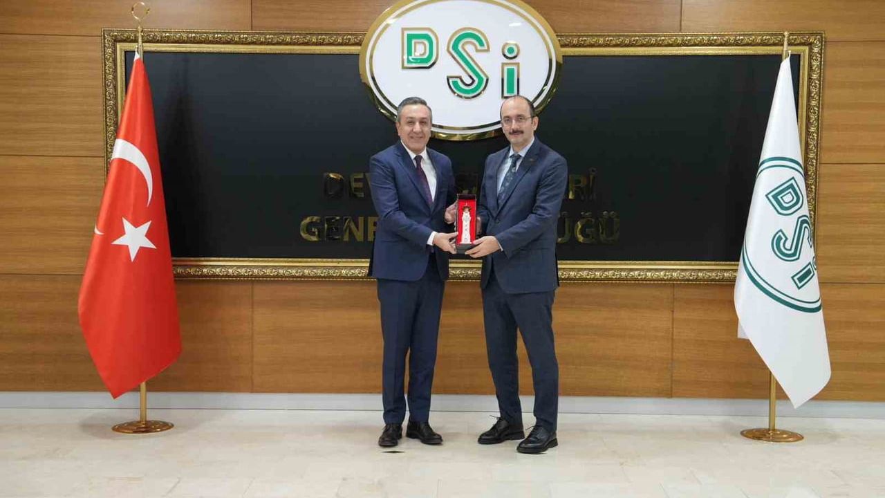 Başkan Dere, DSİ Genel Müdürü Balta ile altyapı projelerini değerlendirdi